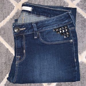 Bullhead Skinny Jeans Studded - Size 9 - Like New